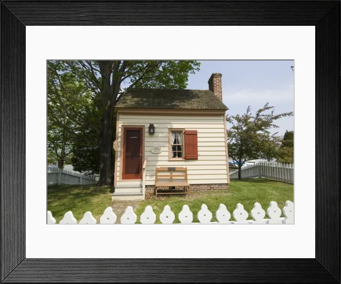 Framed Print : The old Customs House