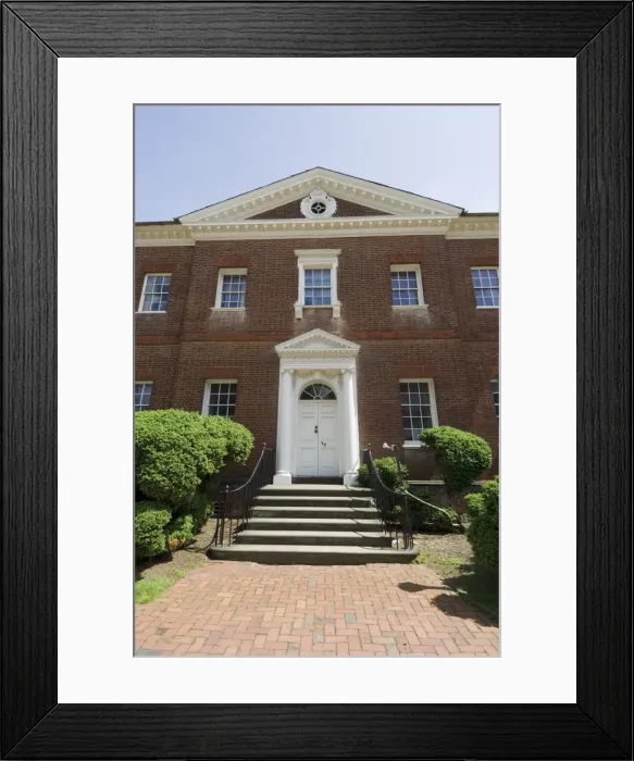 Framed Print : Hammond-Harwood House Framed Print : Hammond-Harwood House