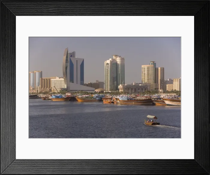 Framed Print : Dubai Creek (Khor Dubai)