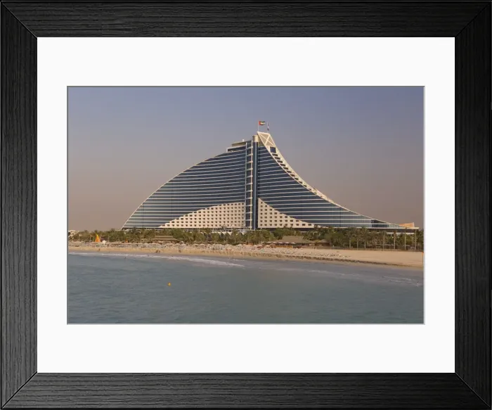 Framed Print : Jumeirah Beach Resort Framed Print : Jumeirah Beach Resort