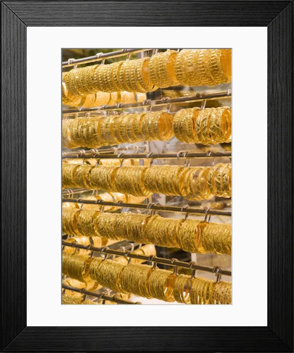 Framed Print : Gold Souk, Deira Framed Print : Gold Souk, Deira