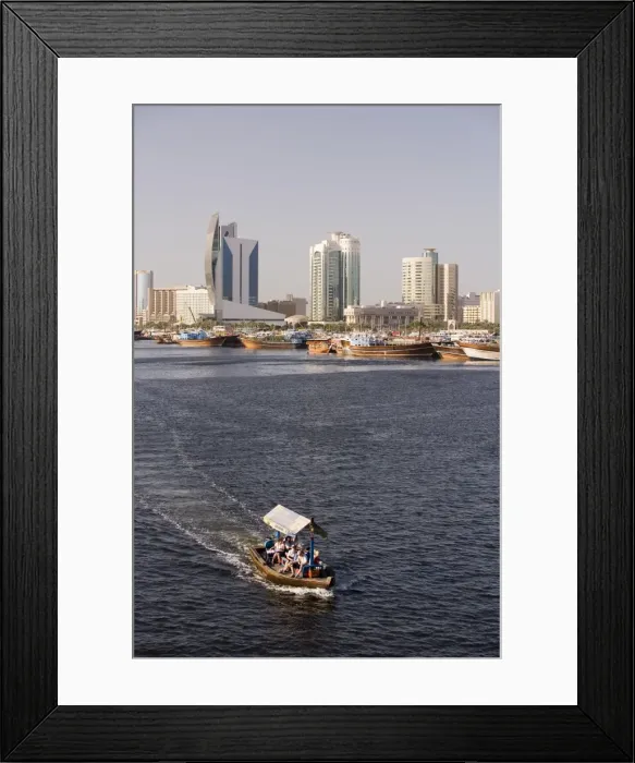 Framed Print : Dubai Creek (Khor Dubai) Framed Print : Dubai Creek (Khor Dubai)
