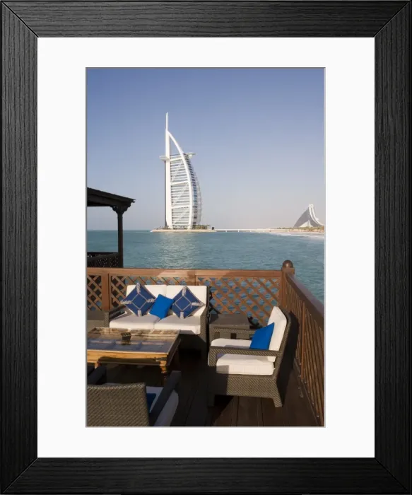 Framed Print : The iconic symbol of Dubai Framed Print : The iconic symbol of Dubai