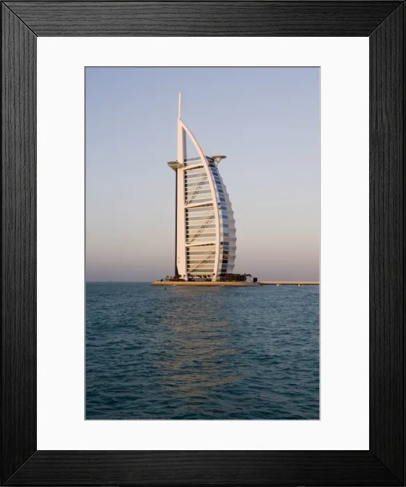 Framed Print : The iconic symbol of Dubai Framed Print : The iconic symbol of Dubai