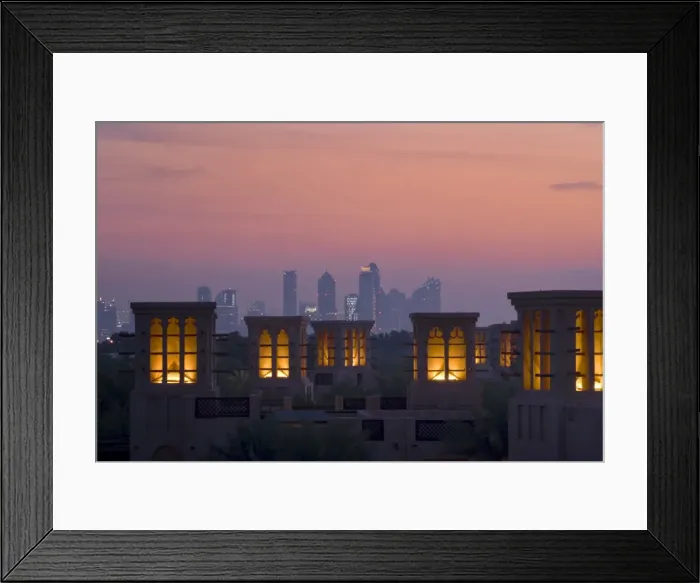 Framed Print : Al Qasr hotel at dusk Framed Print : Al Qasr hotel at dusk