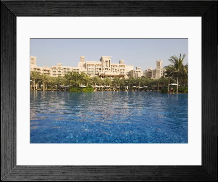 Framed Print : Madinat Jumeirah Hotel Framed Print : Madinat Jumeirah Hotel