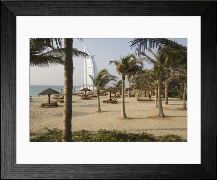 Framed Print : Burj Al Arab Hotel on Jumeirah Beach Framed Print : Burj Al Arab Hotel on Jumeirah Beach