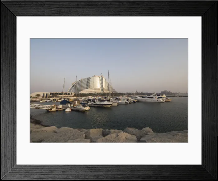 Framed Print : Jumeirah Beach Hotel Framed Print : Jumeirah Beach Hotel