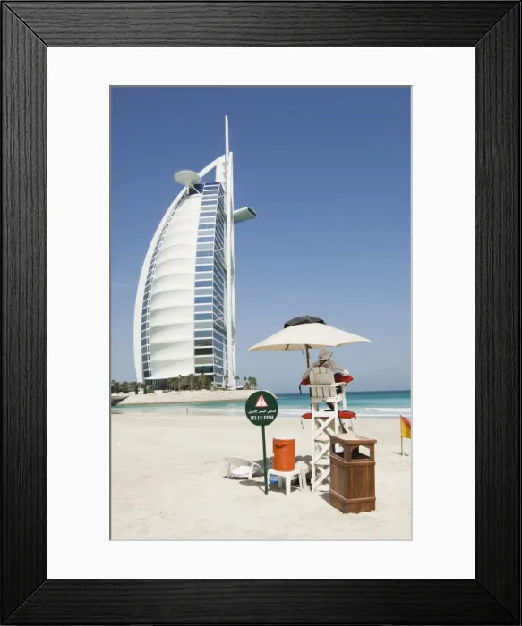 Framed Print : Lifeguard on the beach Framed Print : Lifeguard on the beach