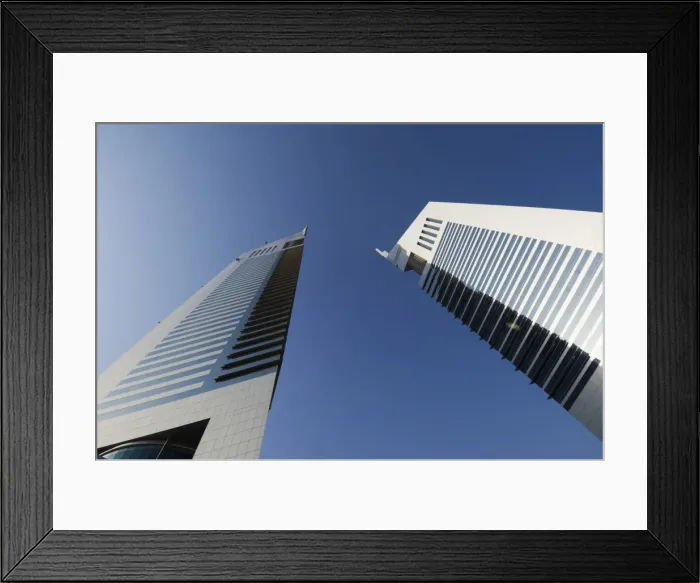 Framed Print : Emirates Towers Framed Print : Emirates Towers