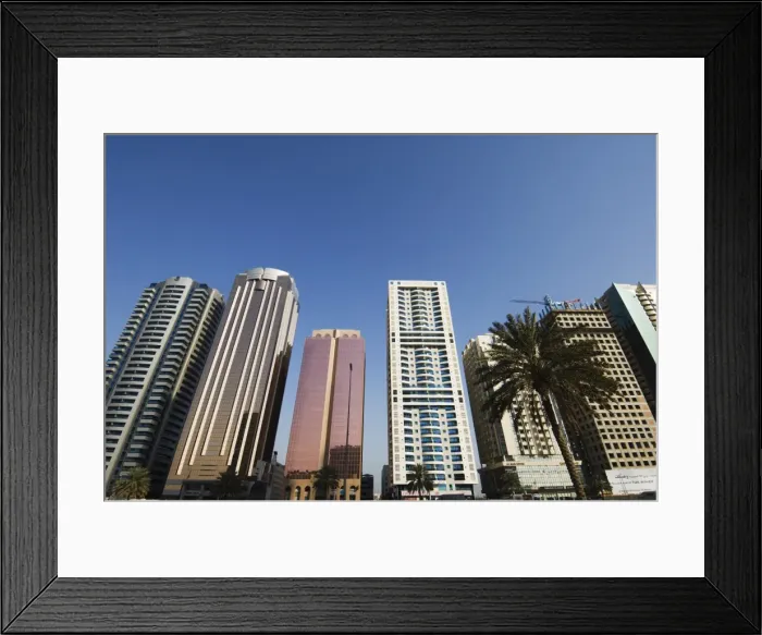 Framed Print : Sheikh Zayed Road Framed Print : Sheikh Zayed Road
