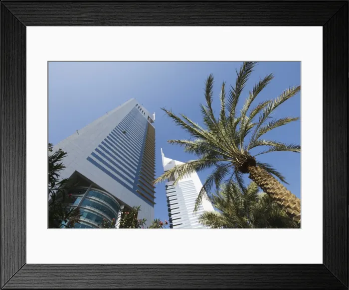 Framed Print : Emirates Towers Framed Print : Emirates Towers