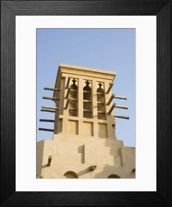 Framed Print : Wind towers