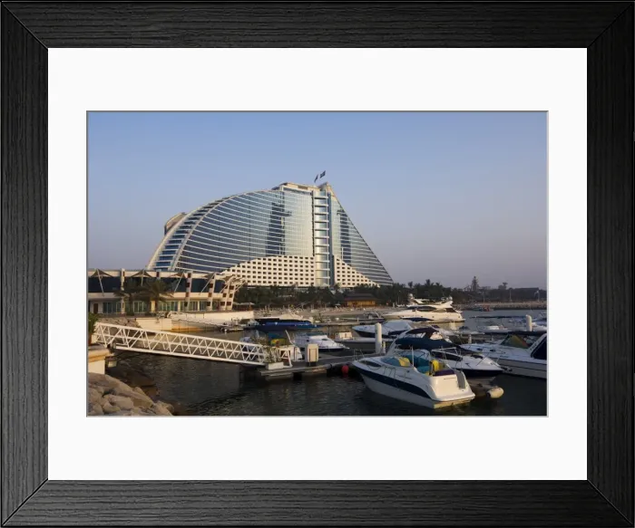 Framed Print : Jumeirah Beach Hotel Framed Print : Jumeirah Beach Hotel