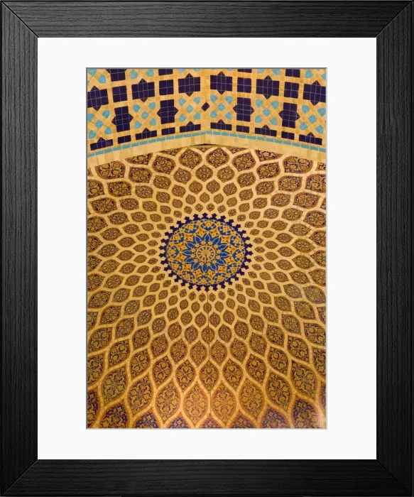 Framed Print : Detail of Persia Court Framed Print : Detail of Persia Court