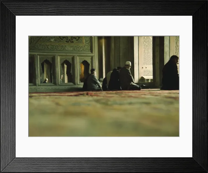 Framed Print : Interior, Blue Mosque Framed Print : Interior, Blue Mosque