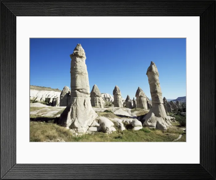Framed Print : Phallic pillars or fairy chimneys Framed Print : Phallic pillars or fairy chimneys