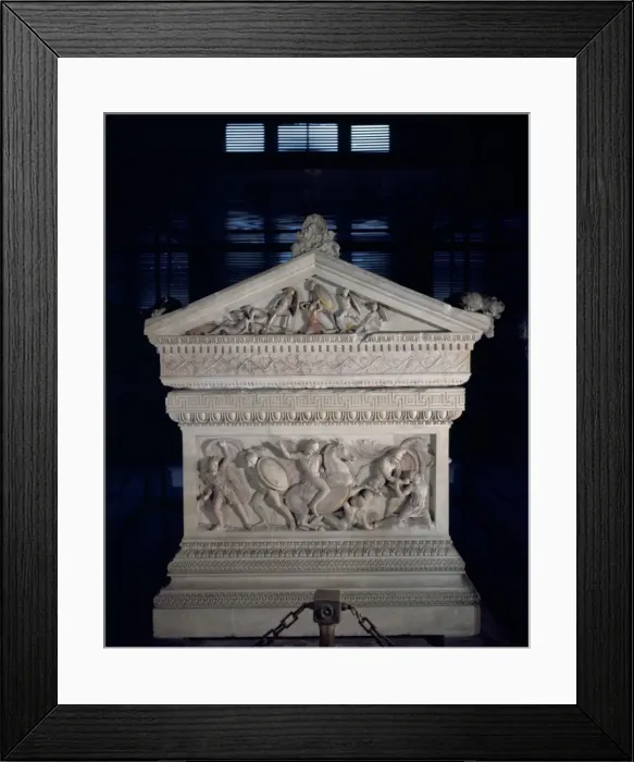 Framed Print : Sarcophagus of Alexander the Great Framed Print : Sarcophagus of Alexander the Great