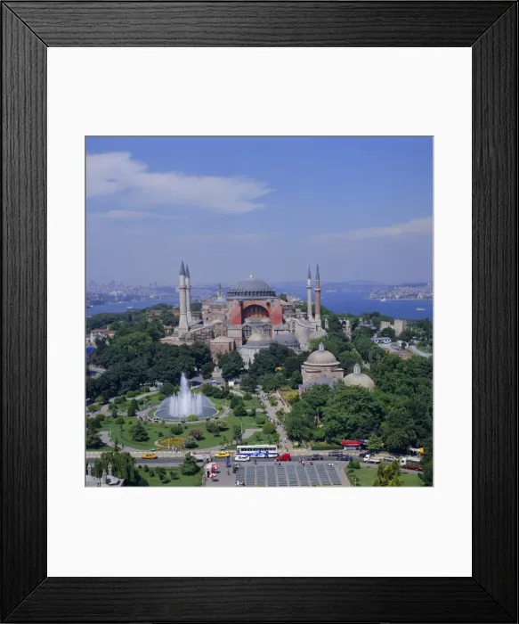 Framed Print : St. Sophia (Haghia Sophia) (Aya Sofya) mosque Framed Print : St. Sophia (Haghia Sophia) (Aya Sofya) mosque