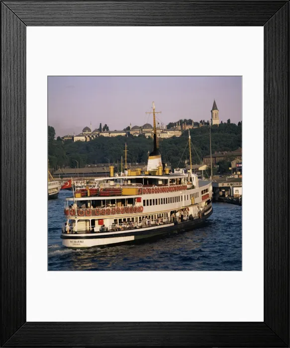 Framed Print : Bosphorus ferry Framed Print : Bosphorus ferry