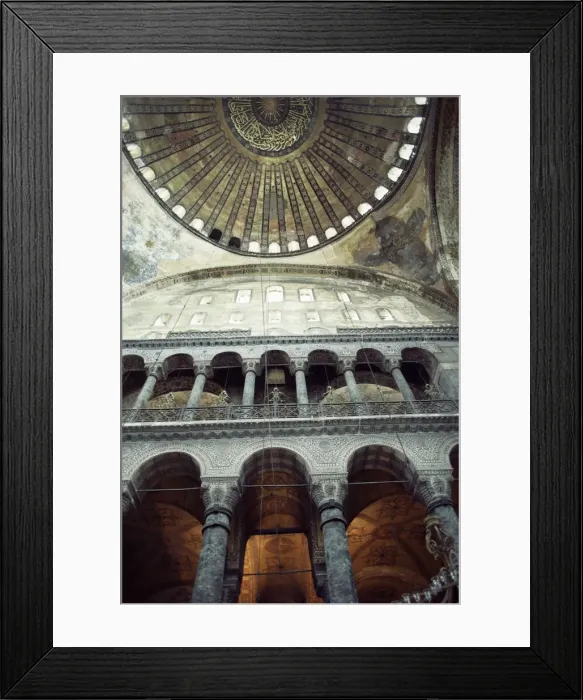Framed Print : Interior of the Santa Sophia Framed Print : Interior of the Santa Sophia