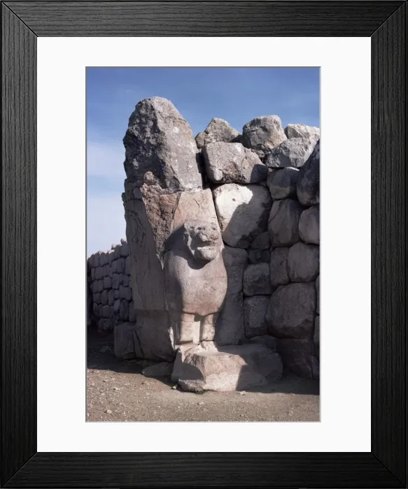 Framed Print : Hittite remains