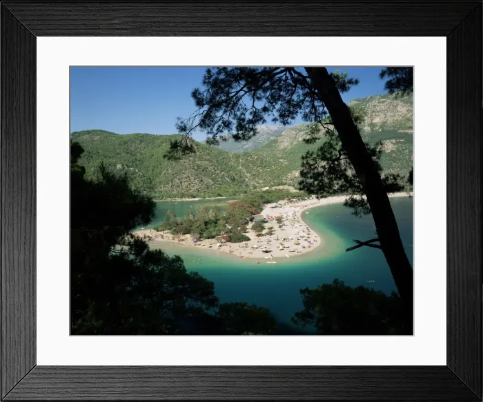 Framed Print : View of the Blue Lagoon Framed Print : View of the Blue Lagoon