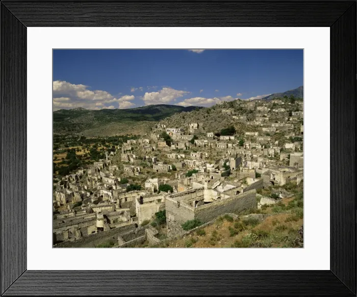 Framed Print : Kaya ghost village Framed Print : Kaya ghost village
