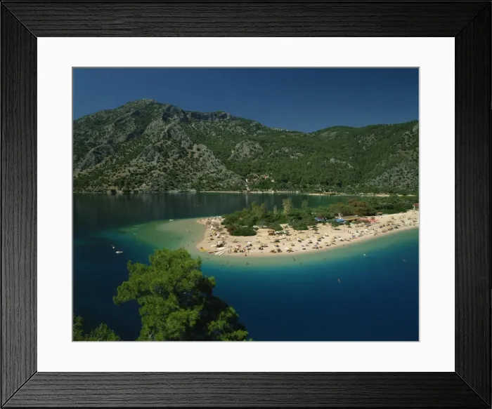 Framed Print : Lagoon Beach Framed Print : Lagoon Beach
