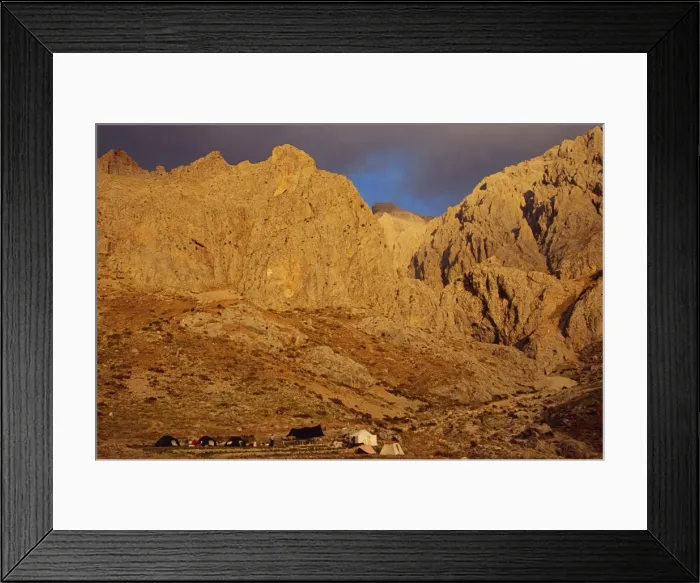 Framed Print : View from Sokulupinar at foot of Mount Demirkazik Framed Print : View from Sokulupinar at foot of Mount Demirkazik