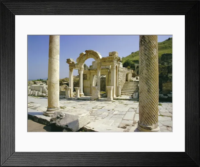 Framed Print : Hadrians Temple Framed Print : Hadrians Temple