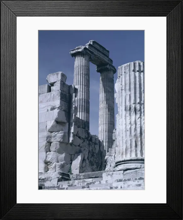 Framed Print : Ruins of the Temple of Apollo Framed Print : Ruins of the Temple of Apollo