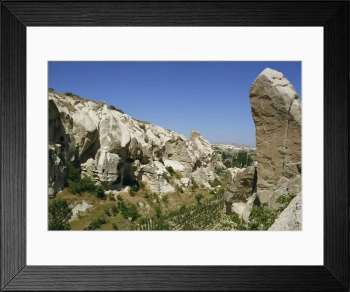 Framed Print : Rock cut valley Framed Print : Rock cut valley