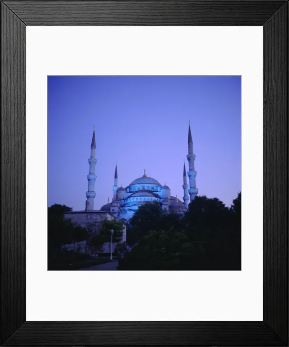 Framed Print : Sultan Ahmet Mosque (Blue Mosque) 1609-1616 Framed Print : Sultan Ahmet Mosque (Blue Mosque) 1609-1616