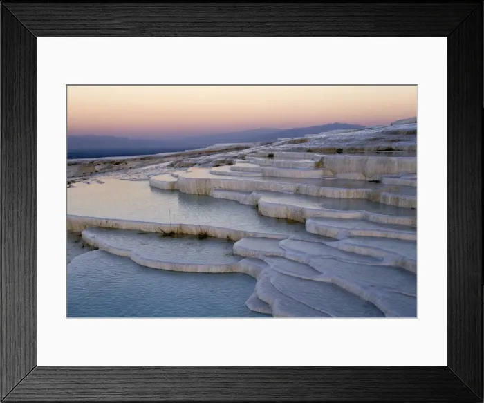 Framed Print : Pools at sunset Framed Print : Pools at sunset