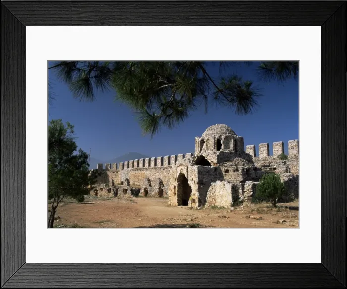 Framed Print : Part of the old fortifications