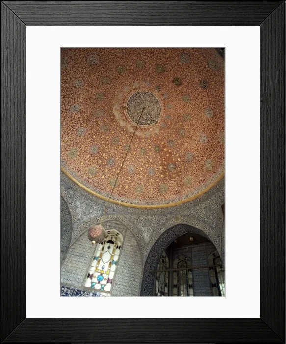 Framed Print : Interior, Baghdad Kiosk Framed Print : Interior, Baghdad Kiosk