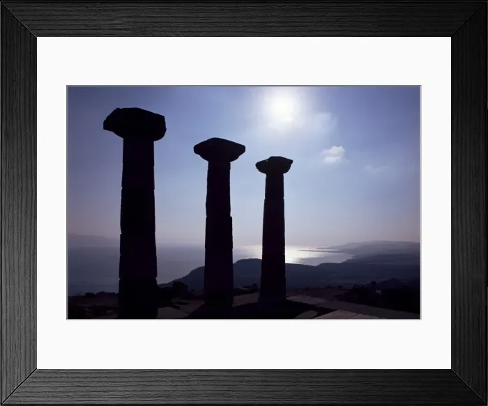 Framed Print : Columns of the Temple of Athena Framed Print : Columns of the Temple of Athena