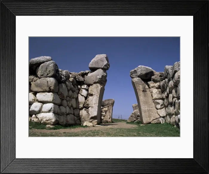 Framed Print : Site of holiest Hittite sanctuary dating from around 1200 BC Framed Print : Site of holiest Hittite sanctuary dating from around 1200 BC