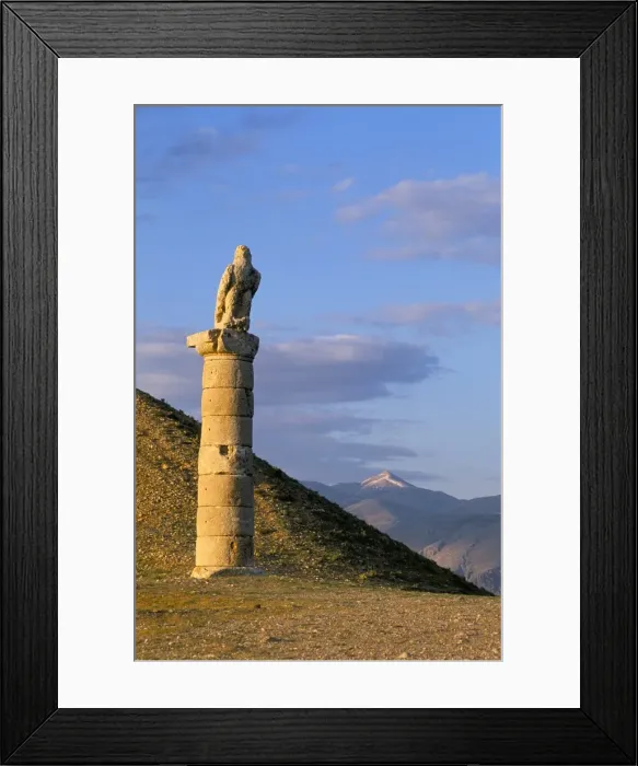 Framed Print : Karakus tumulus built by Antiochos Kommagena Framed Print : Karakus tumulus built by Antiochos Kommagena