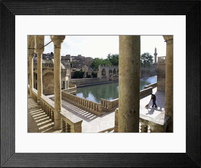 Framed Print : Sacred pools