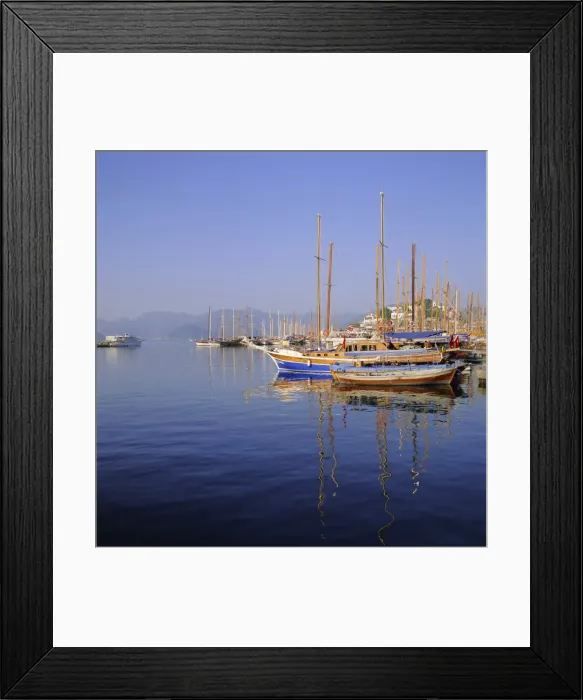 Framed Print : Marmaris harbour Framed Print : Marmaris harbour