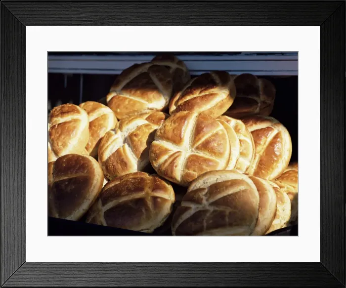 Framed Print : One of many types of Turkish bread Framed Print : One of many types of Turkish bread