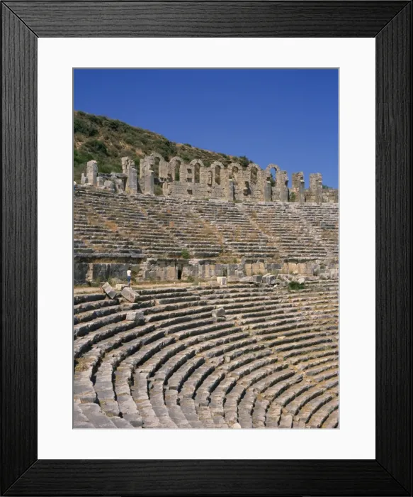 Framed Print : The theatre at Aspendos Framed Print : The theatre at Aspendos