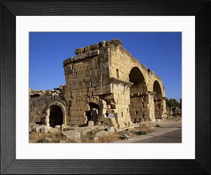 Framed Print : Ruins of Hierapolis Framed Print : Ruins of Hierapolis