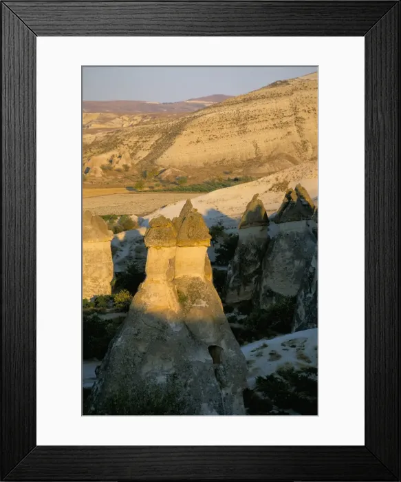 Framed Print : Fairy chimney rock formations Framed Print : Fairy chimney rock formations