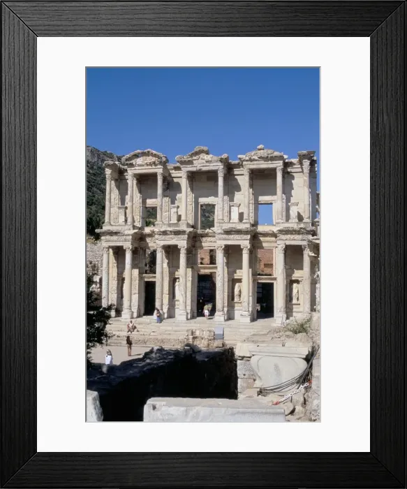 Framed Print : Reconstructed library Framed Print : Reconstructed library