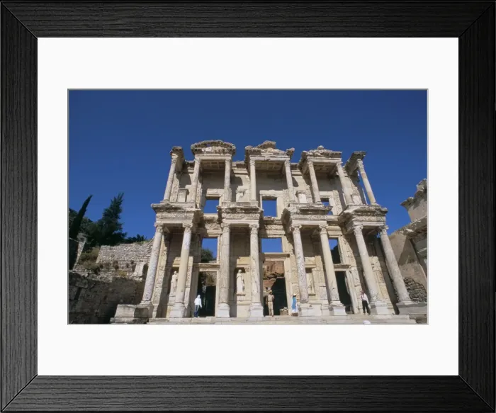 Framed Print : Reconstructed library Framed Print : Reconstructed library