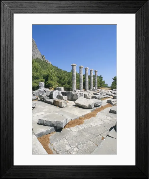 Framed Print : Temple of Athena Framed Print : Temple of Athena