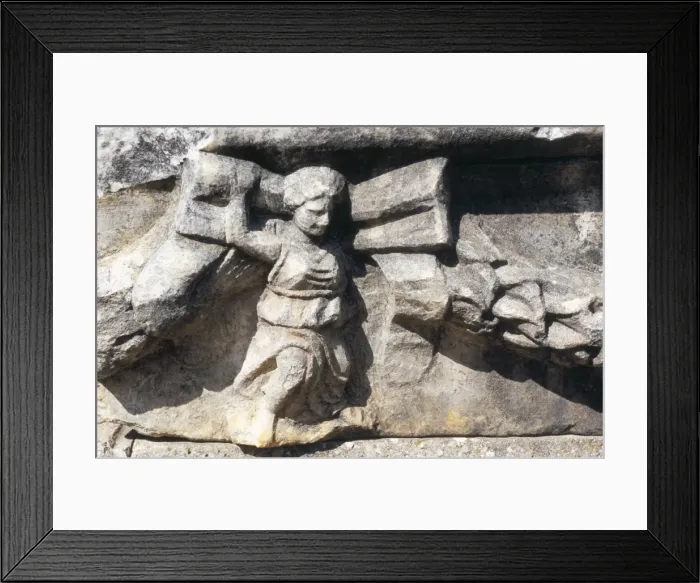 Framed Print : Detail of stone carving Aphrodisias Framed Print : Detail of stone carving Aphrodisias